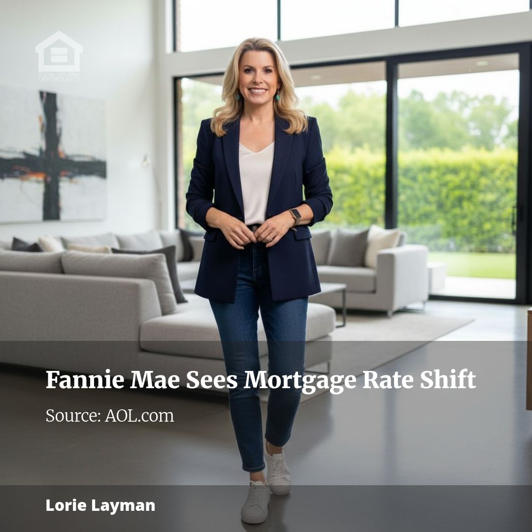 Fannie Mae predicts shift in mortgage rates, housing market
