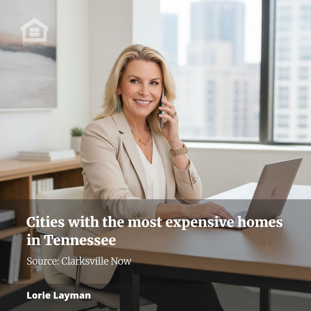 Cities with the most expensive homes in Tennessee