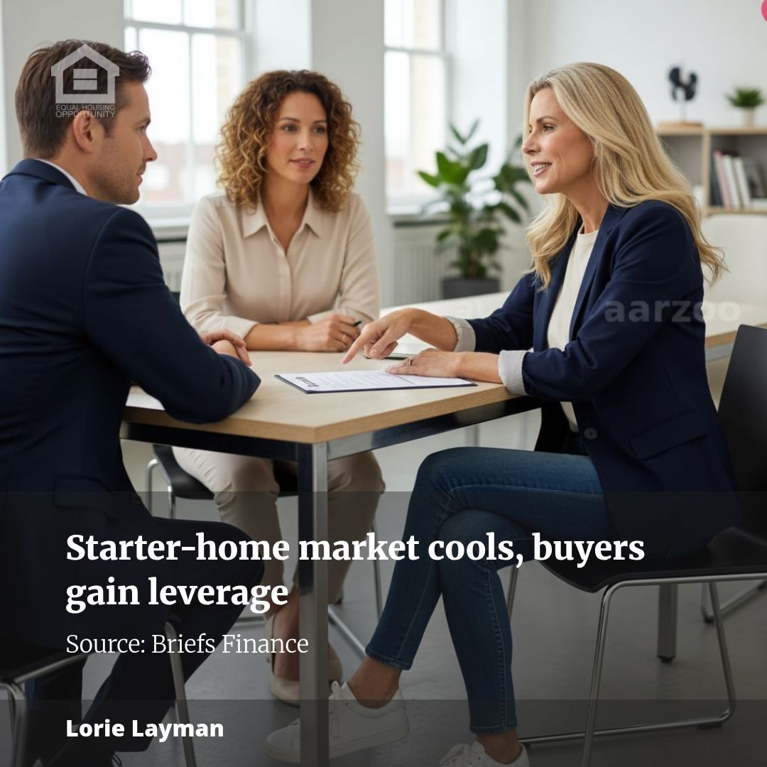 Starter-home market cools, buyers gain leverage