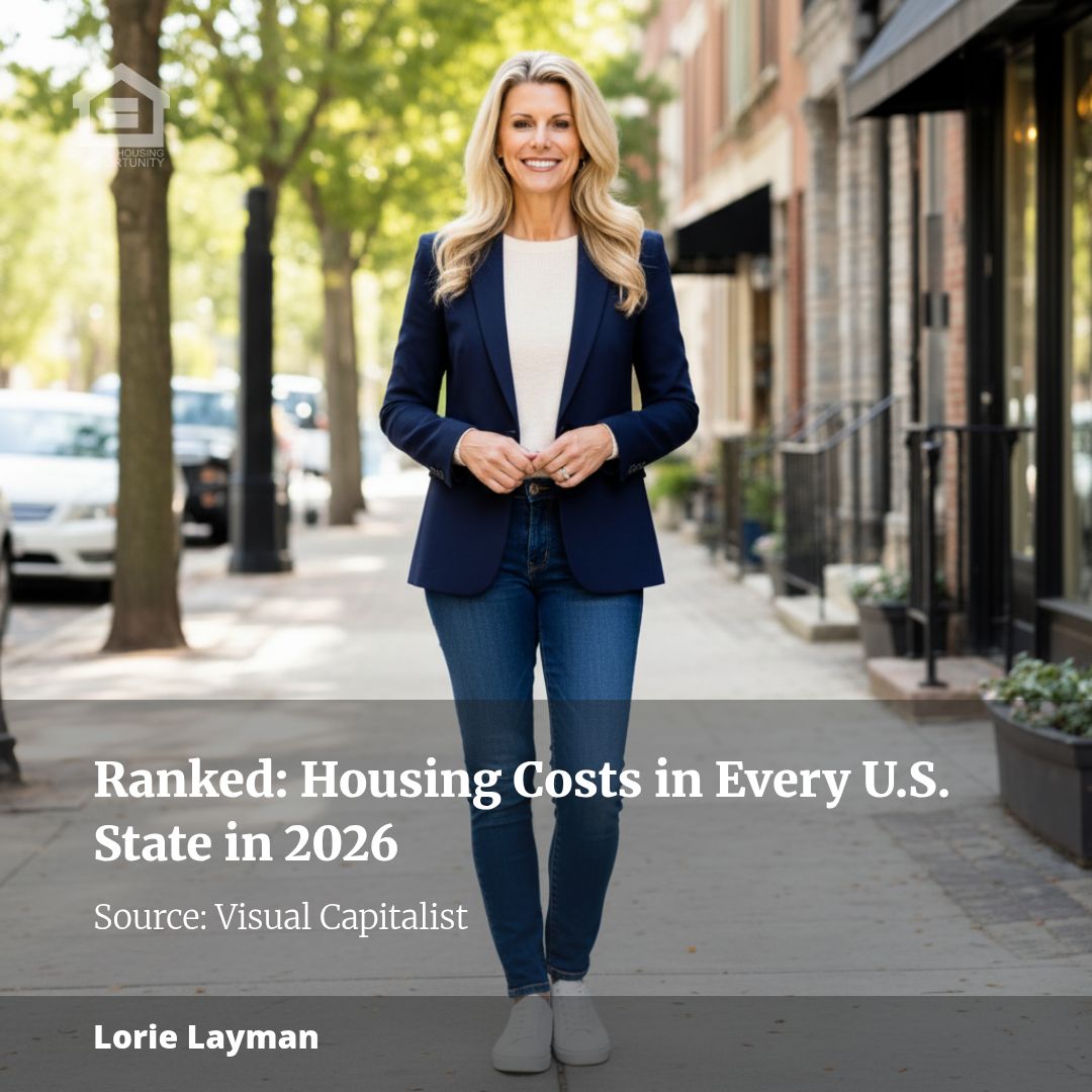 Ranked: Housing Costs in Every U.S. State in 2026